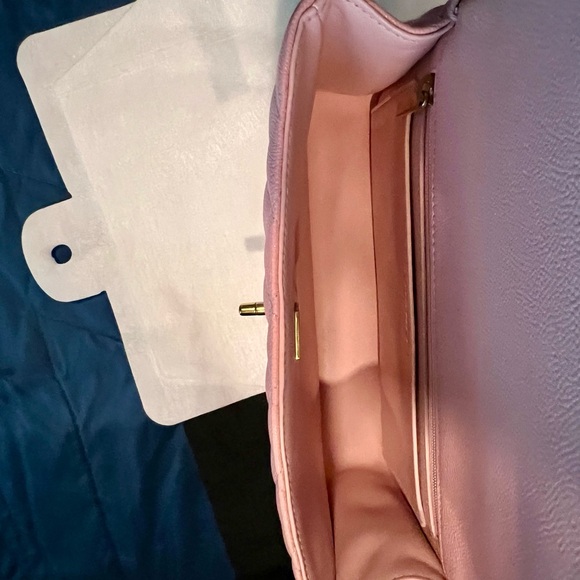 Chanel Mini Rectangular Flap Top Handle Caviar (Light Pink) - Picture 13 of 16